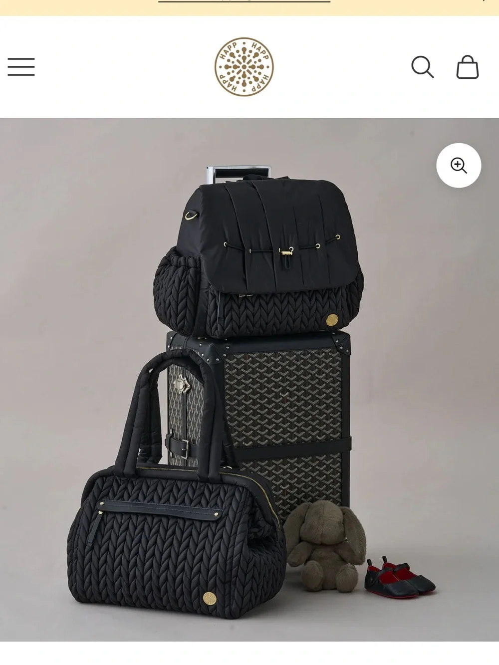 Happ Brand diaper bag